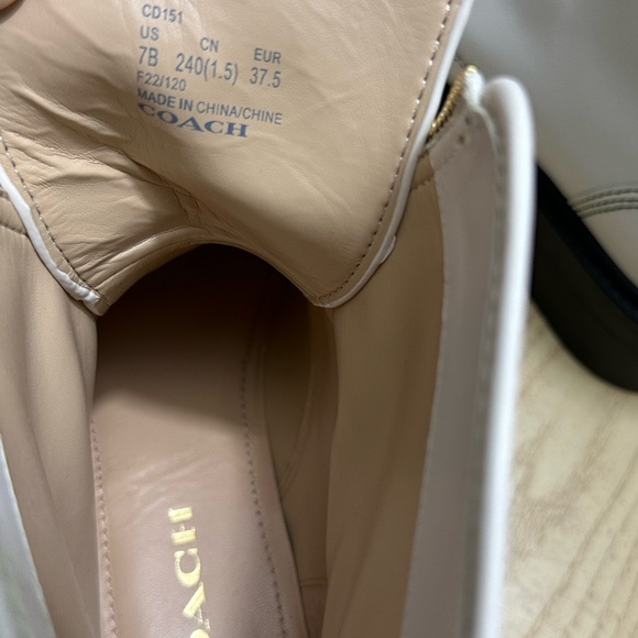 Coach Liza Bootie combat boots size 7 - Picture 12 of 12